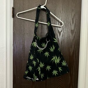 Tripp NYC Grass Mary Chain Corset Top size L New never worn without tags